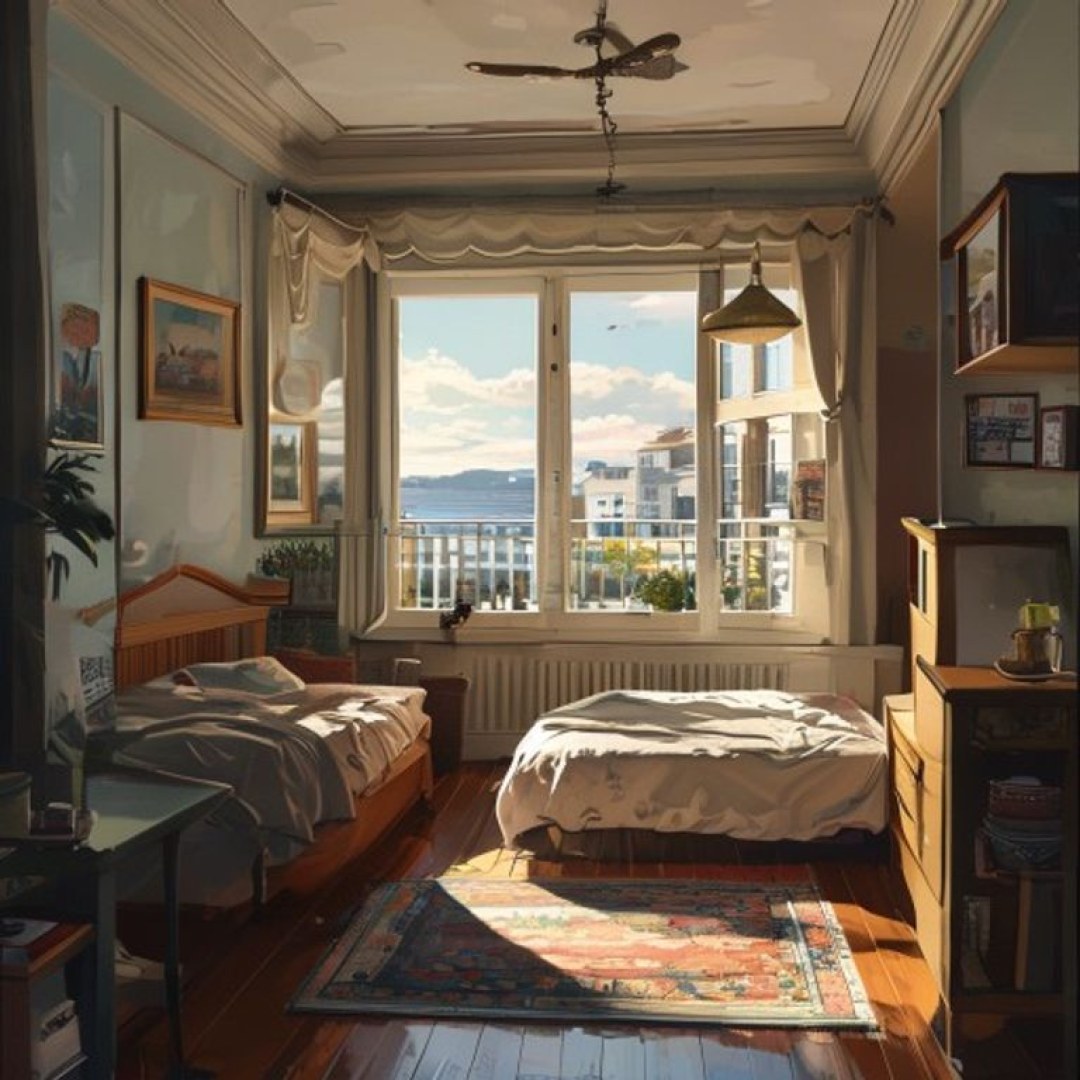 Illustration de la galère : Chambre « vue mer » qui donnait sur un mur, à Lisbonne