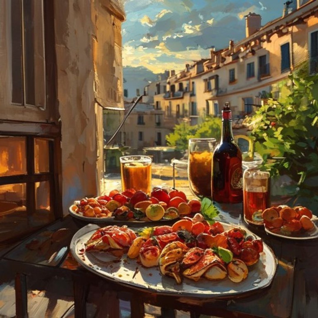 Illustration de la galère : Intoxication après des tapas au soleil à Séville