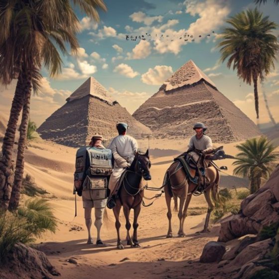 Illustration : « Les pyramides sont fermées » : l'arnaque au chameau à Gizeh