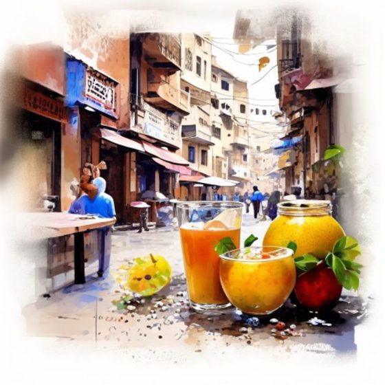 Illustration : « Delhi belly » après un jus de rue à Jaipur