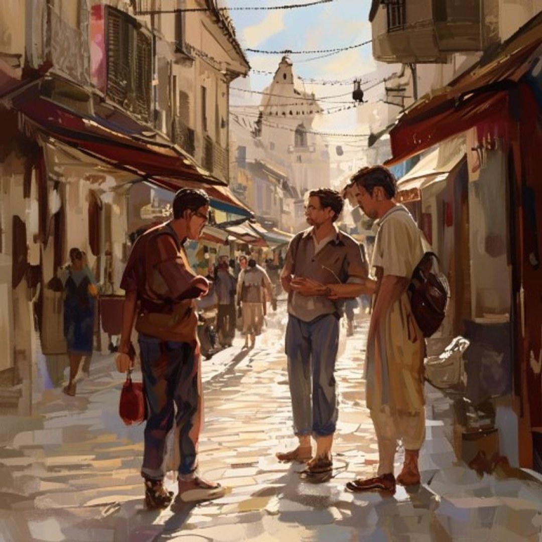 Illustration de la galère : Rabatteurs et « bracelet gratuit » sur les Ramblas à Barcelone