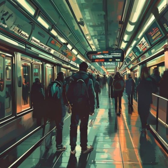 Illustration : Amende dans le métro de Londres faute de valider correctement