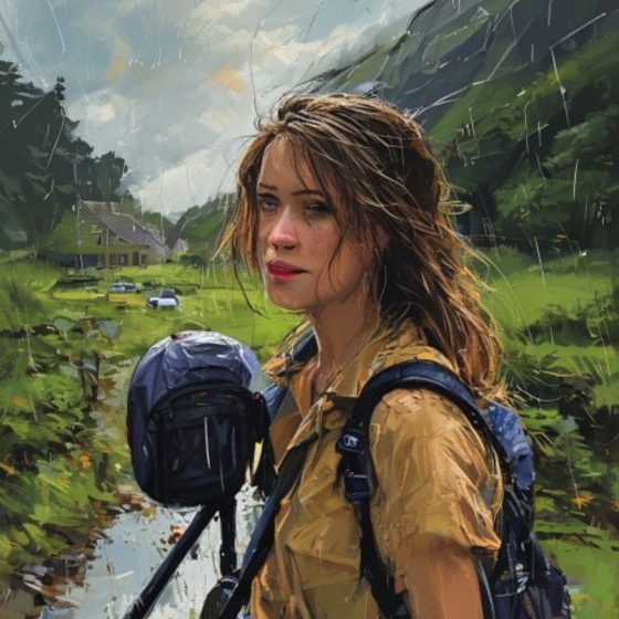 Illustration : Quatre saisons en une journée sans veste de pluie en Irlande
