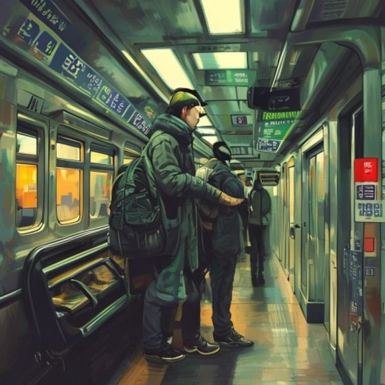 Illustration : Perdu dans le métro de Séoul sans carte de transport
