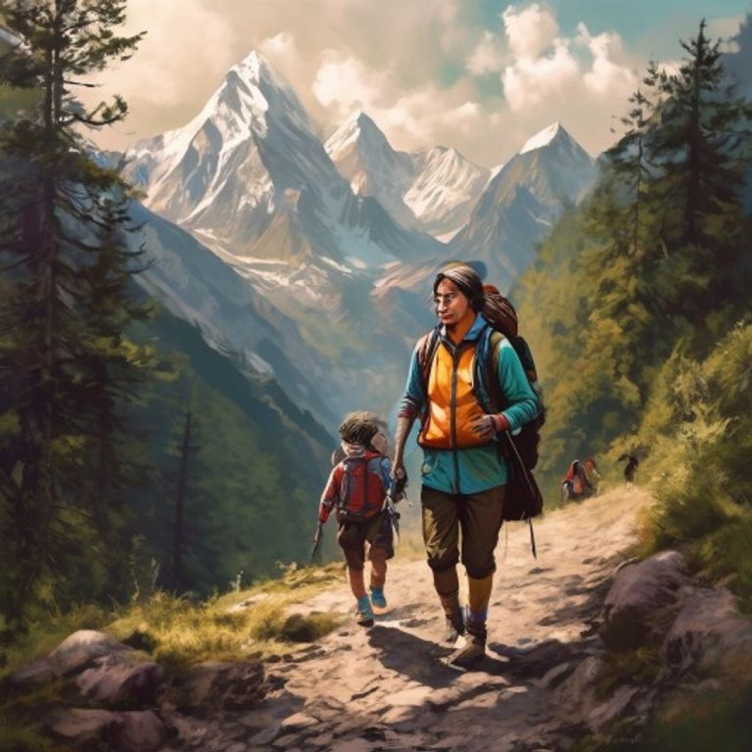 Illustration de la galère : Mal aigu des montagnes en trek au Népal