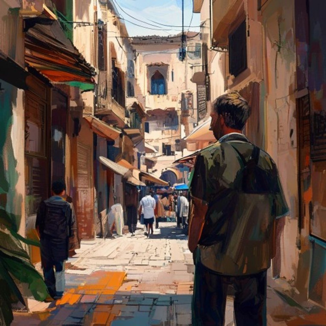 Illustration de la galère : Faux guide et prix « spécial » dans la médina de Tunis