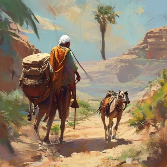 Illustration : Guide pesant au maroc