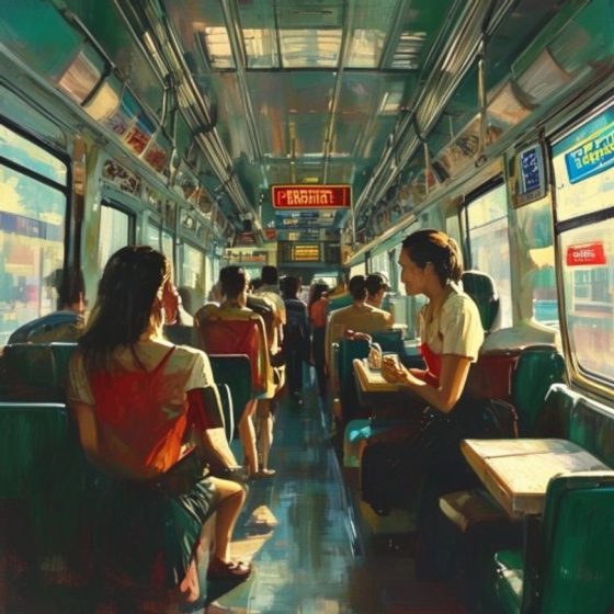 Illustration : Bières hors de prix dans le train Bangkok Trang