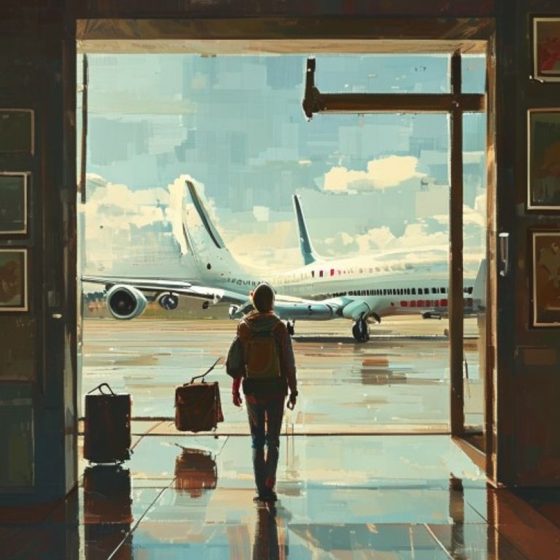 Illustration : Deux heures d'avance. Porte fermée quand même.