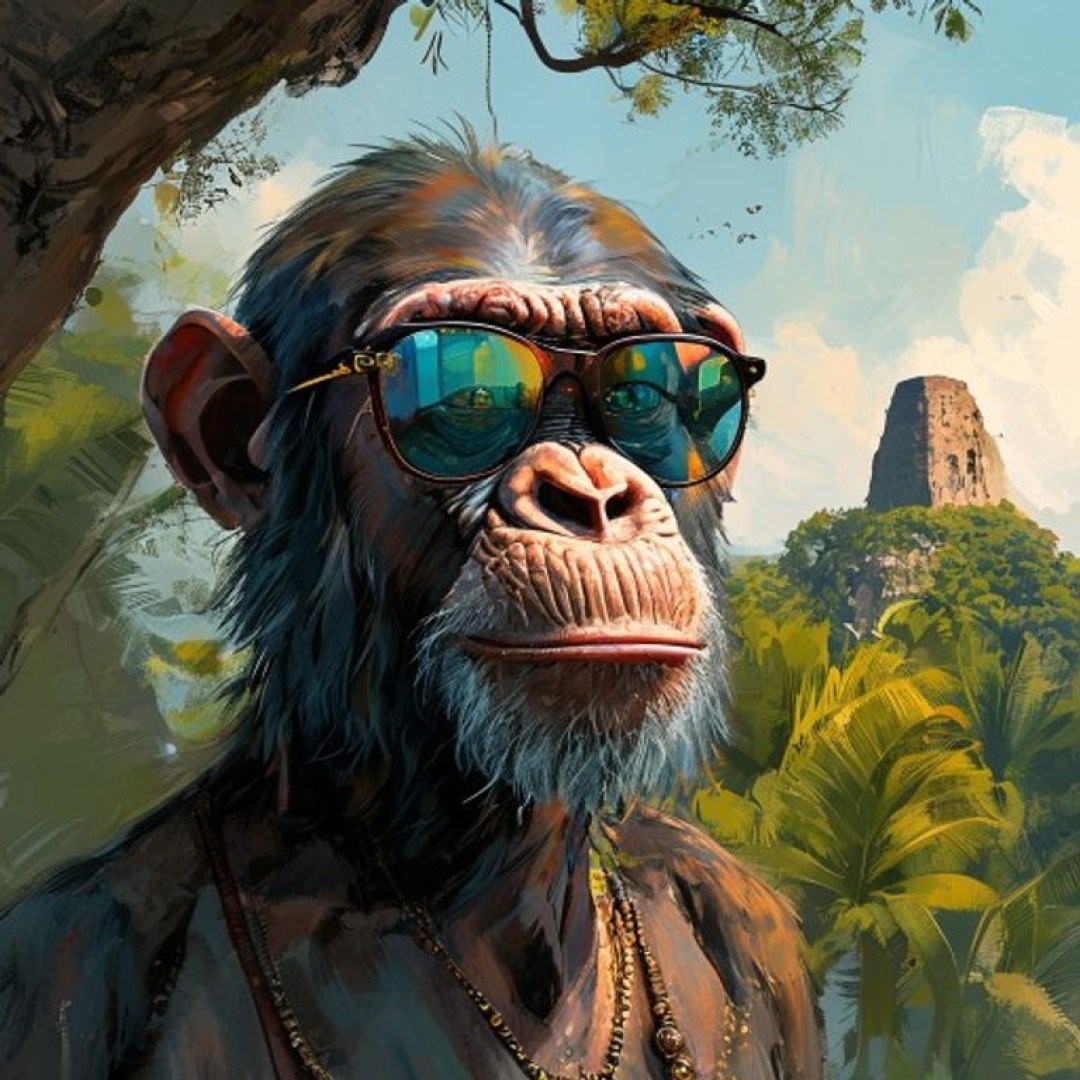 Illustration de la galère : Aujourd'hui, un singe a de meilleurs yeux que moi