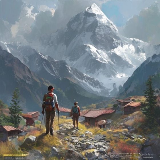 Illustration : 4 000 mètres, et mon corps a dit stop