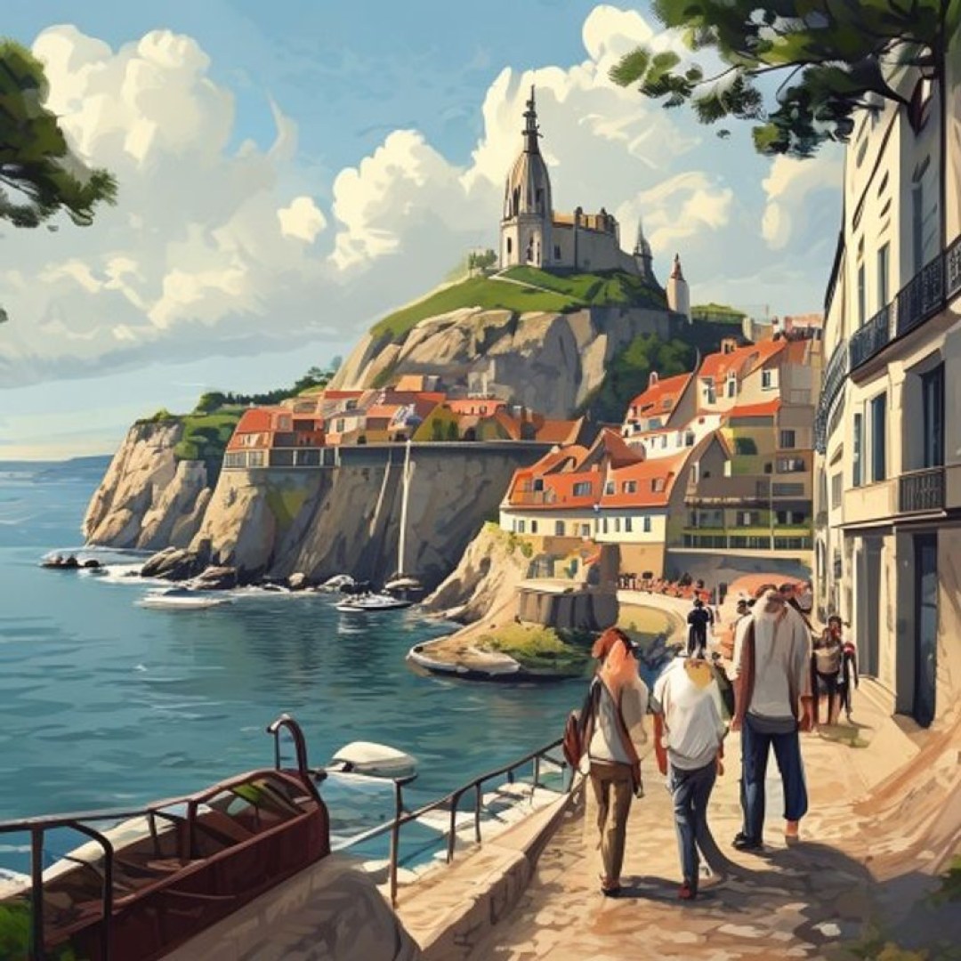 Illustration de la galère : Voyage au Mont Saint-Michel 6h de route au lieu de 3 !