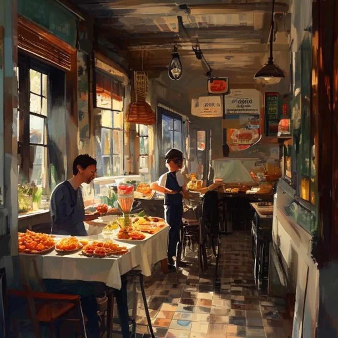 Illustration de la galère : Repas tapas