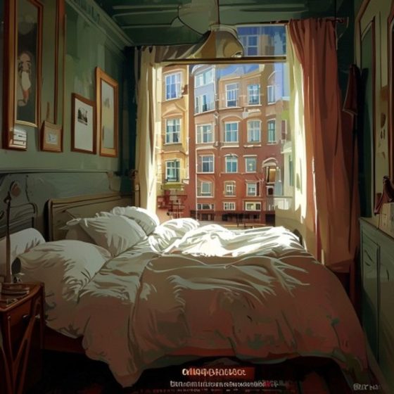 Illustration : Auberge de jeunesse sale a Glasgow