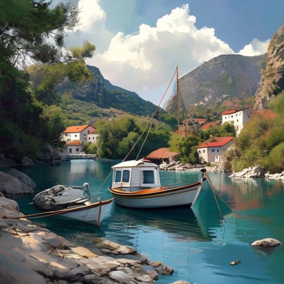 Illustration de la galère : Bateau mal amarré