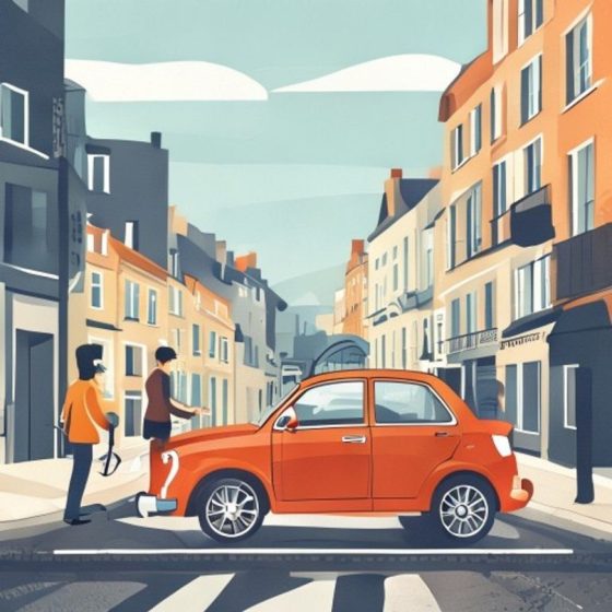 Illustration : Loueur de véhicule indélicat à Edimburg