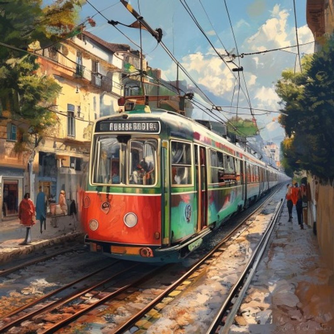 Illustration de la galère : Tramway 28 bondé et insupportablement chaud