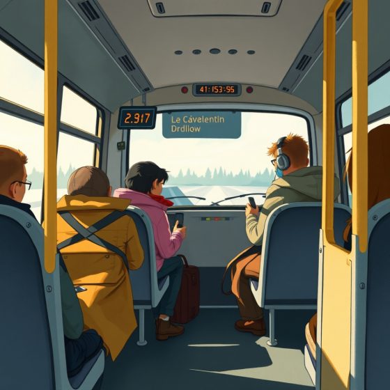 Illustration : Bus raté, Finlande