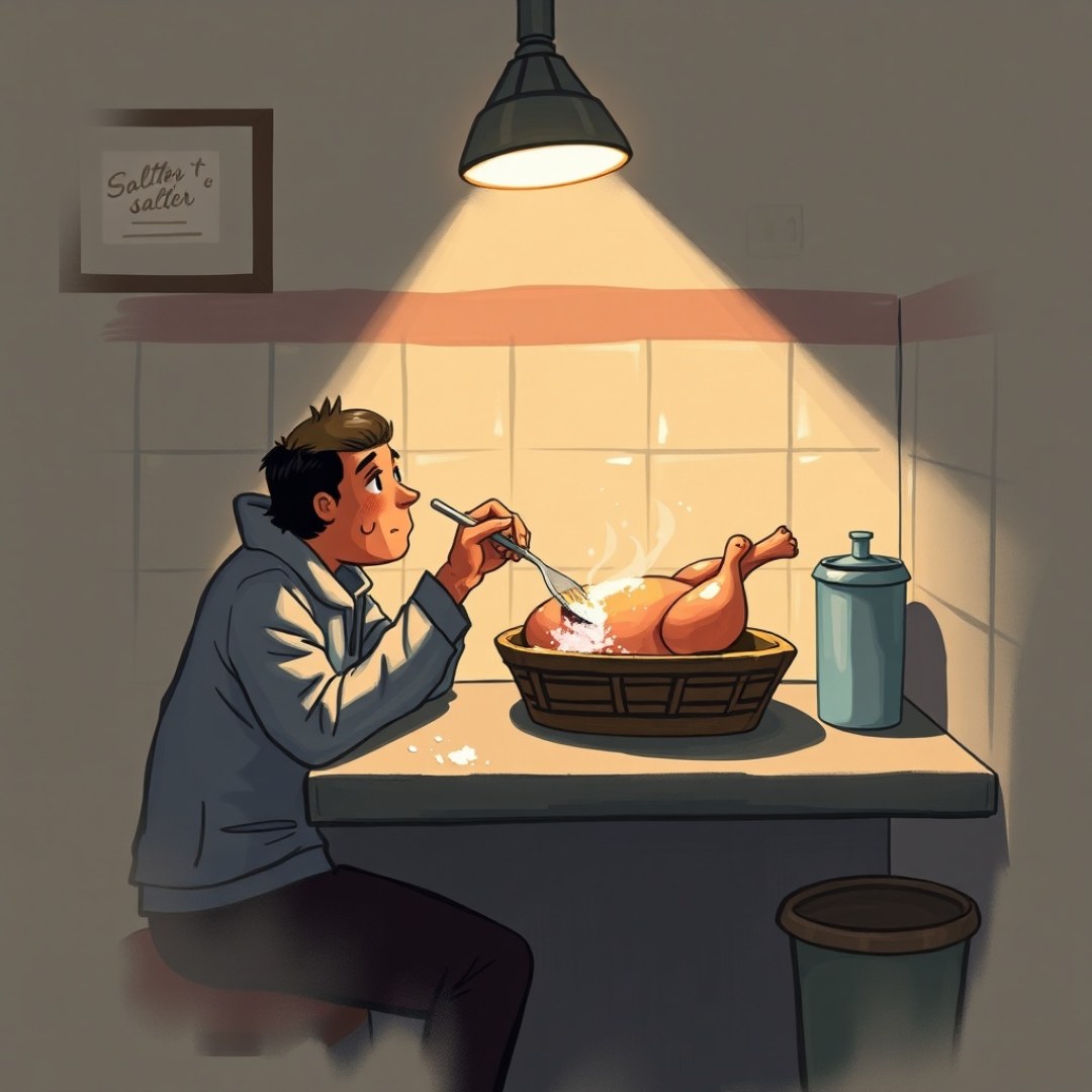 Illustration de la galère : Un péché mignon aux allures de purge express 🤢